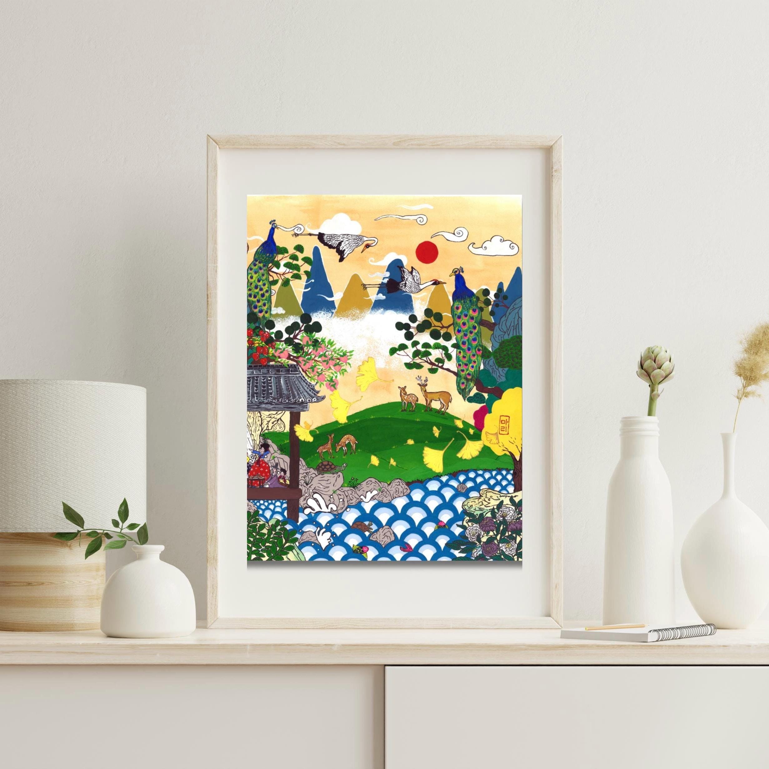 Korean folk art - Etsy 日本