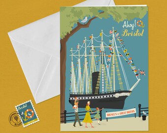Bristol Greetings Card SS. Great Britain