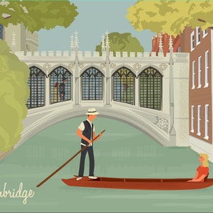 Verkauf Cambridge Grüße Karte Brücke der Seufzer