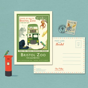 Bristol Postcard The Bristol Zoo