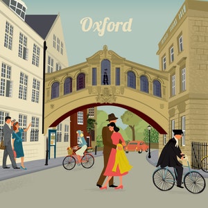 SALE Oxford Greetings Card Bridge of Sighs