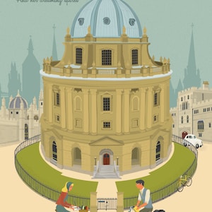 SALE Oxford Greetings Card - Radcliffe Camera