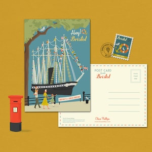 Cartolina Bristol Le SS Gran Bretagna