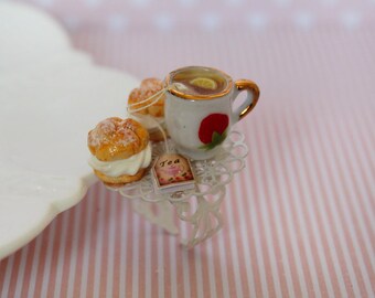 Tea Party Ring - Marie Antoinette Ring -  Puff Pastry ring - Food Jewelry - Food Ring - Mother's Day Gift - Gift For Her