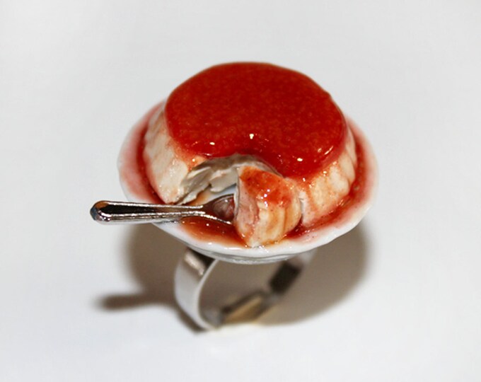 Caramel Pudding Ring Flan Ring Food Ring Miniature Food Etsy
