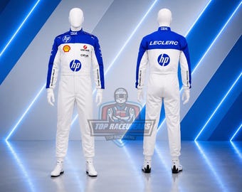 Réplica del uniforme del piloto Charles Leclerc 2025, traje de karting