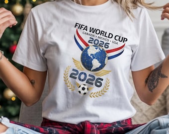 World Cup 2026 Graphic T-Shirt, Soccer Fan Gift