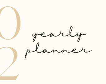 Minimalist Daily & Weekly Planner PDF – Printable, Undated, Clean Digital Planner