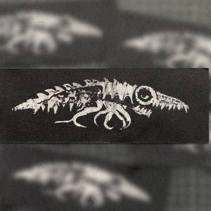 Shrimp Patch | gedruckter Aufnäher | Punk, Gothic Aufnäher