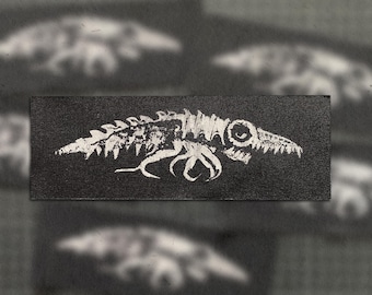 Shrimp Patch | Printed Patch | Punk, Gothic Patch
