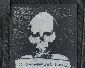 Sick Boy Patch | Printed patch for jackets, bags, jeans | Punk, Gothic, Metal patch