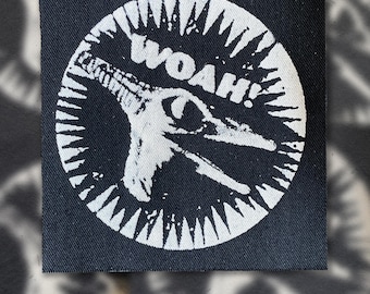 Whoa! - Saurus Patch | Printed patch for jackets, bags, jeans | Punk, Gothic patch