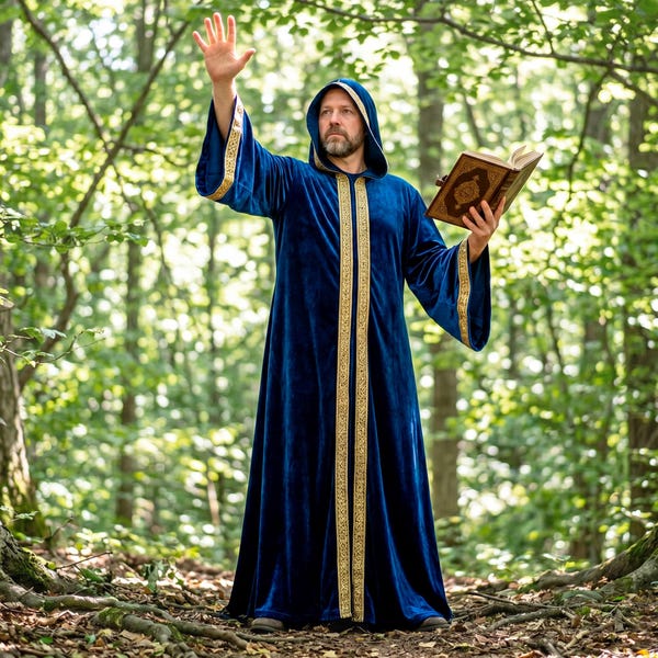 Fluffy Wizard Robe Wizard Robes - Etsy