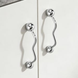 Creative Pull For Kitchen Cabinet, Modern Minimalist Drawer Wardrobe Handle