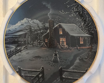 When All Hearts Come Home by Jesse Barnes series plate- Comfort and Joy (Plate 3)