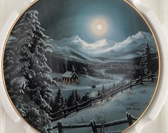 When All Hearts Come Home by Jesse Barnes series plate- Peace on Earth (Plate 5)