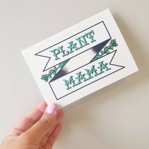 Plant mama // Impression A6 // illustration