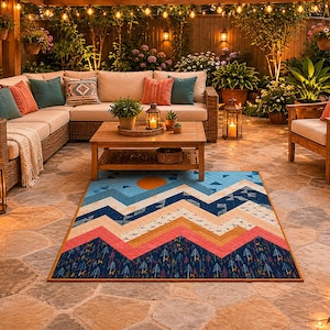 Wilderness Peaks Quilt Pattern | Fat Quarter Friendly | Modern Mountain Patchwork