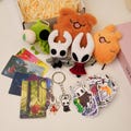 Hollow Knight Silksong Plush Gift Box \u2013 Hornet, The Knight,Flea&Grubs Handmade Dolls | Valentine's Day Present Set product logo