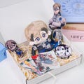 GACHIAKUTA Zanka Plush Gift Set – 10 cm Handmade Anime Plush Toy + Bendable Abstract Mini Figure + Chibi Acrylic Standee + Badge product logo