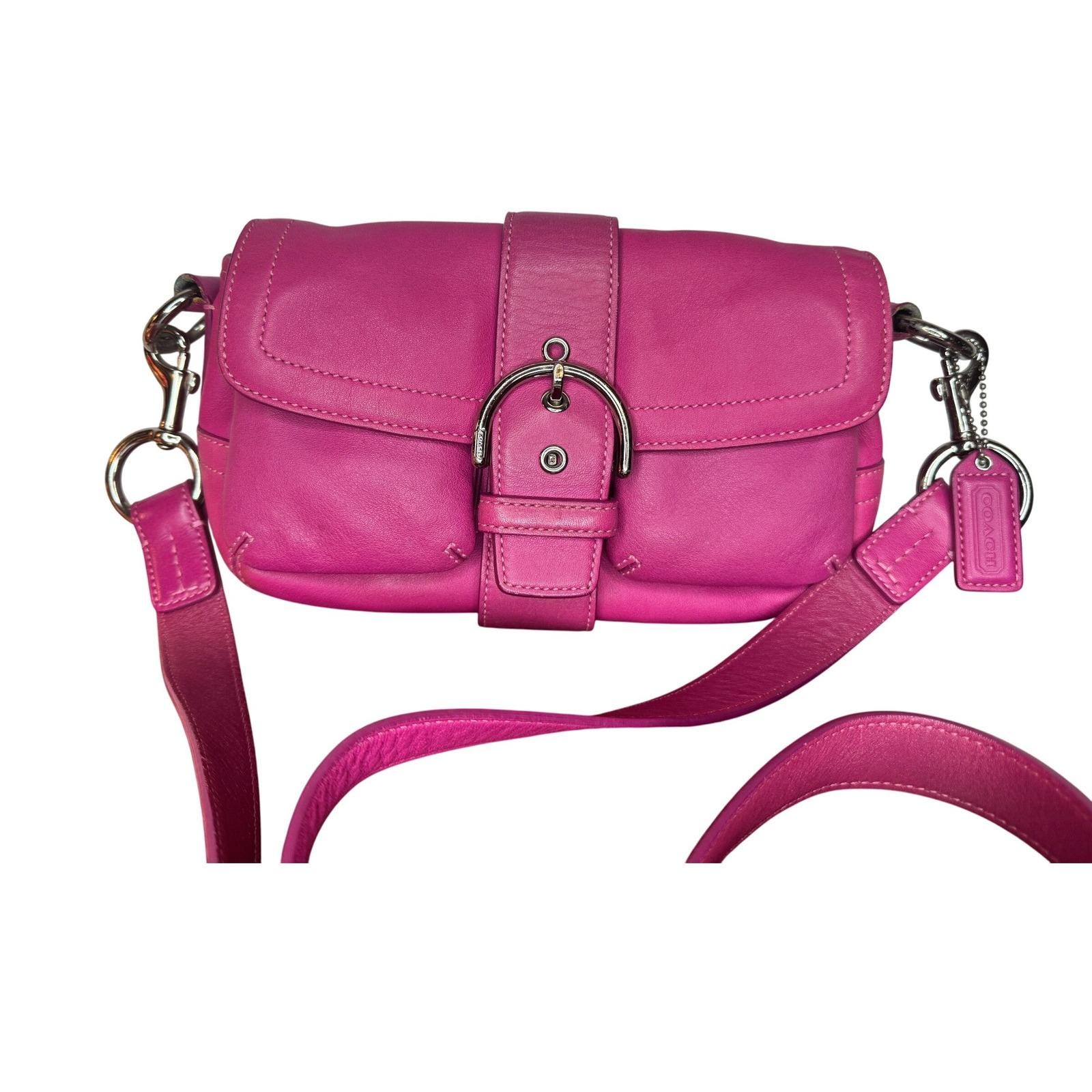 Buckle Coach Mini Messenger Bag FOR SALE: Coach Y2K Khaki 