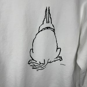 Vintage 80's 90's The New Yorker Magazine Dog Crewneck Sweatshirt Size XL image 9