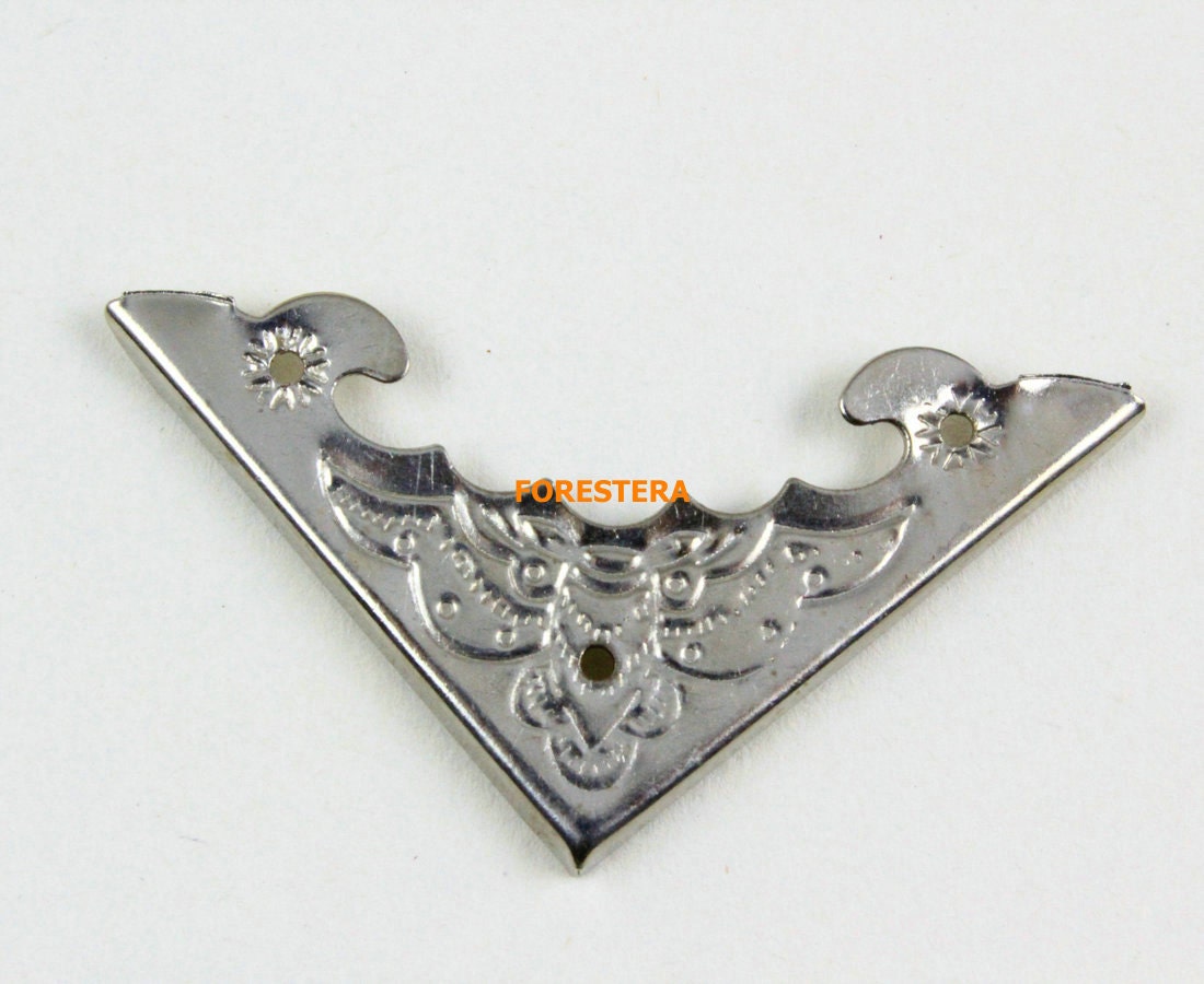 4pcs Silver Jewelry Box Corner Decoration Corner Protection Etsy
