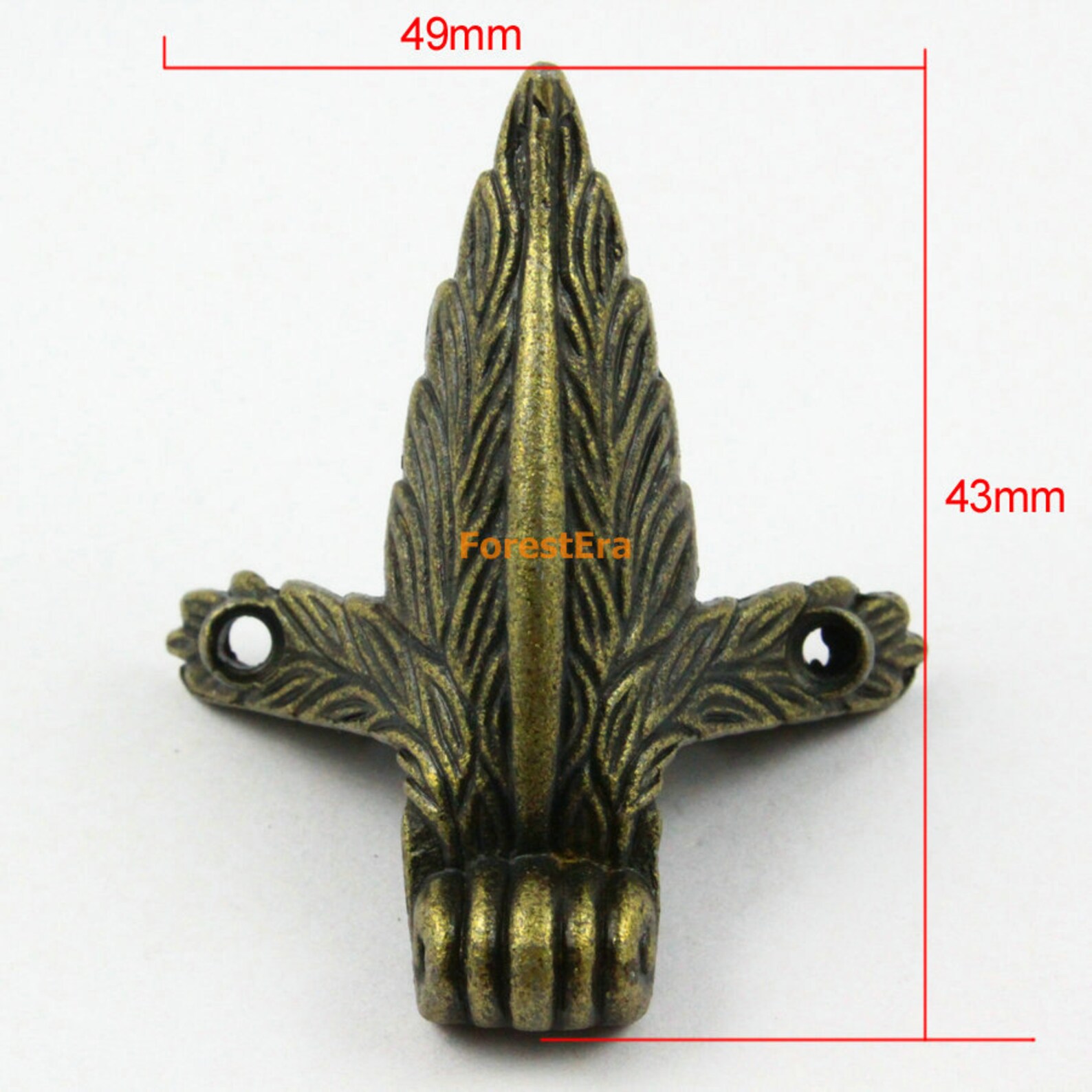 4pcs Antique Brass Jewelry Box Feet Animal Box Leg Case Feet Etsy