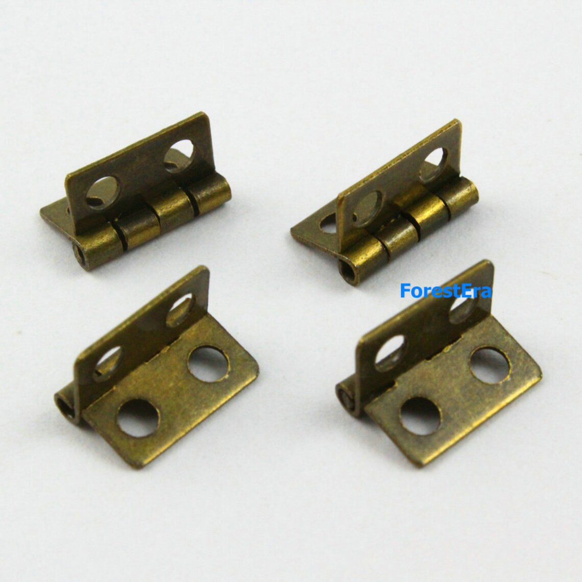 20pcs Antique Brass Hinge Small Hinge Box Hinge 13x12mm Etsy