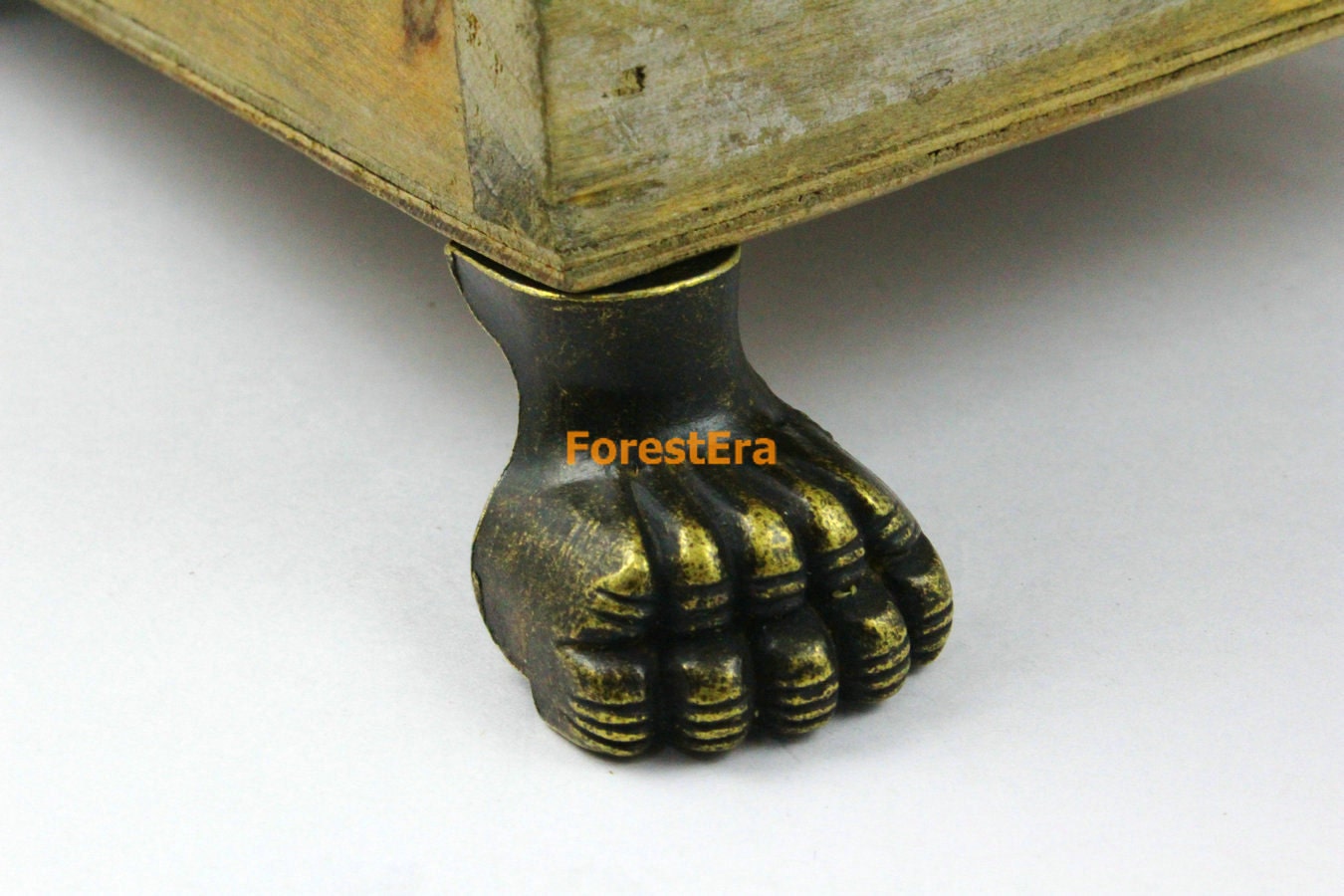 4pcs Antique Brass Jewelry Box Feet Animal Box Leg Case Feet Etsy