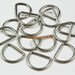 50pcs D Ring Metal D Ring Inner Diameter 17.5mm G8149 - Etsy