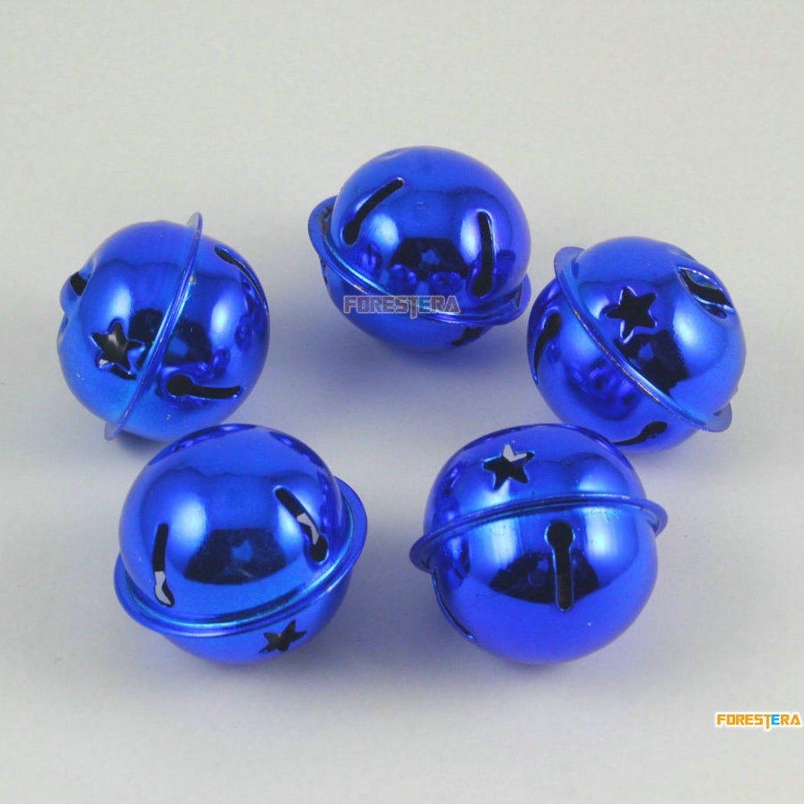10Pcs 30mm Navy Blue Bells Jingle Bells Christmas Bells Pet Etsy