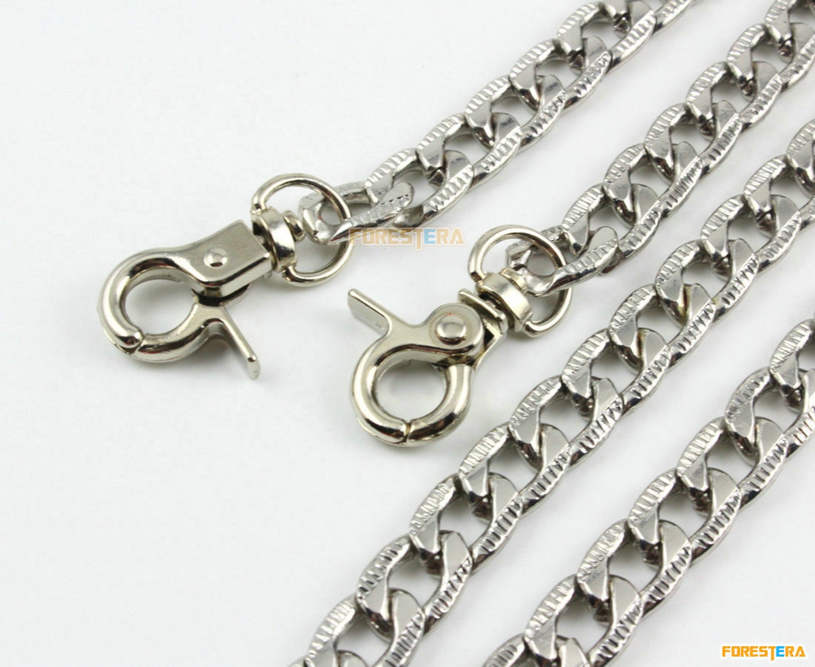 1 Piece 120cm Silver Purse Shoulder Crossbody Chain Strap Diy Etsy