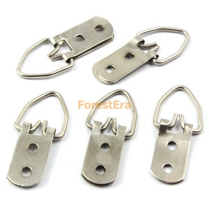 30Pcs Silver Photo Frame Hook Hanging Photo Frame Hanger (SPFH37X10)