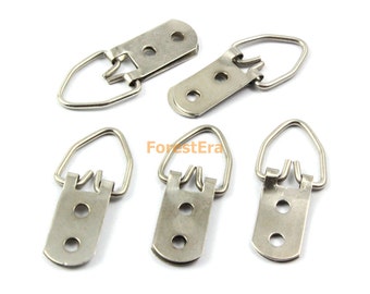 30Pcs Silver Photo Frame Hook Hanging Photo Frame Hanger (SPFH37X10)