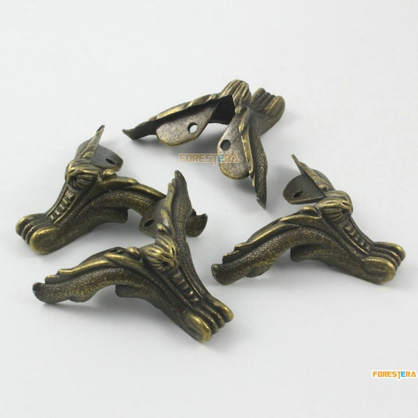 Brass Furniture Feet Etsy