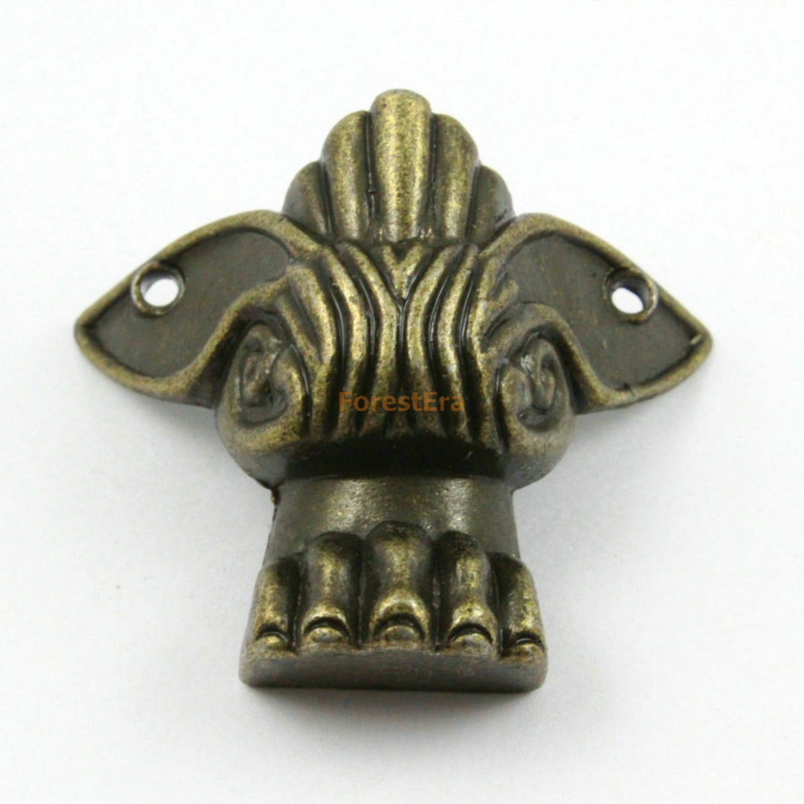 4pcs Antique Brass Jewelry Box Feet Animal Box Leg 47x39mm Etsy