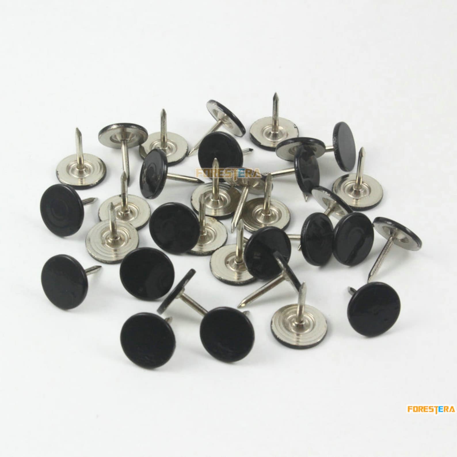 50pcs Black Flat Upholstery Tacks Nails Black Tacks 11x13mm - Etsy