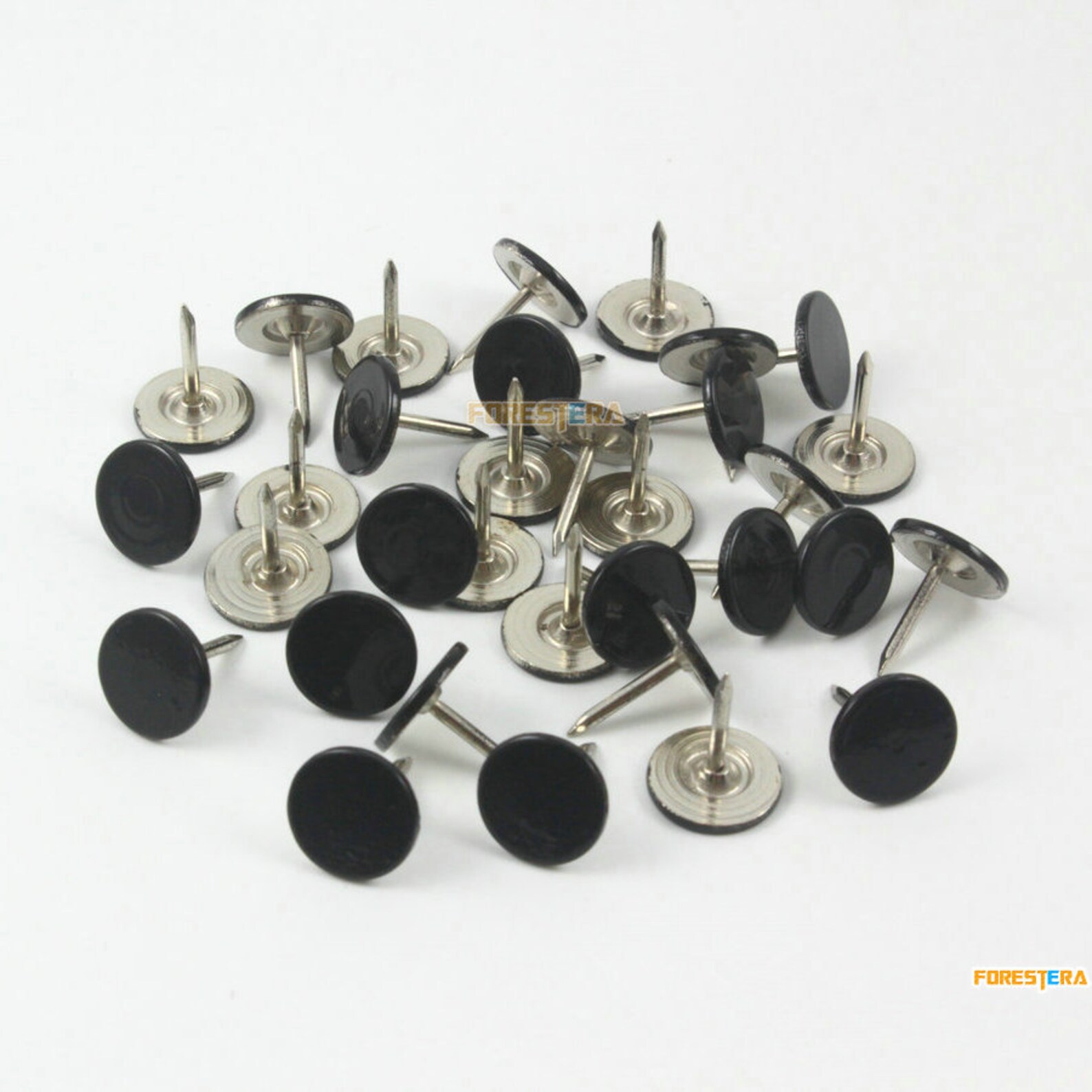 50pcs Black Flat Upholstery Tacks Nails Black Tacks 11x13mm Etsy