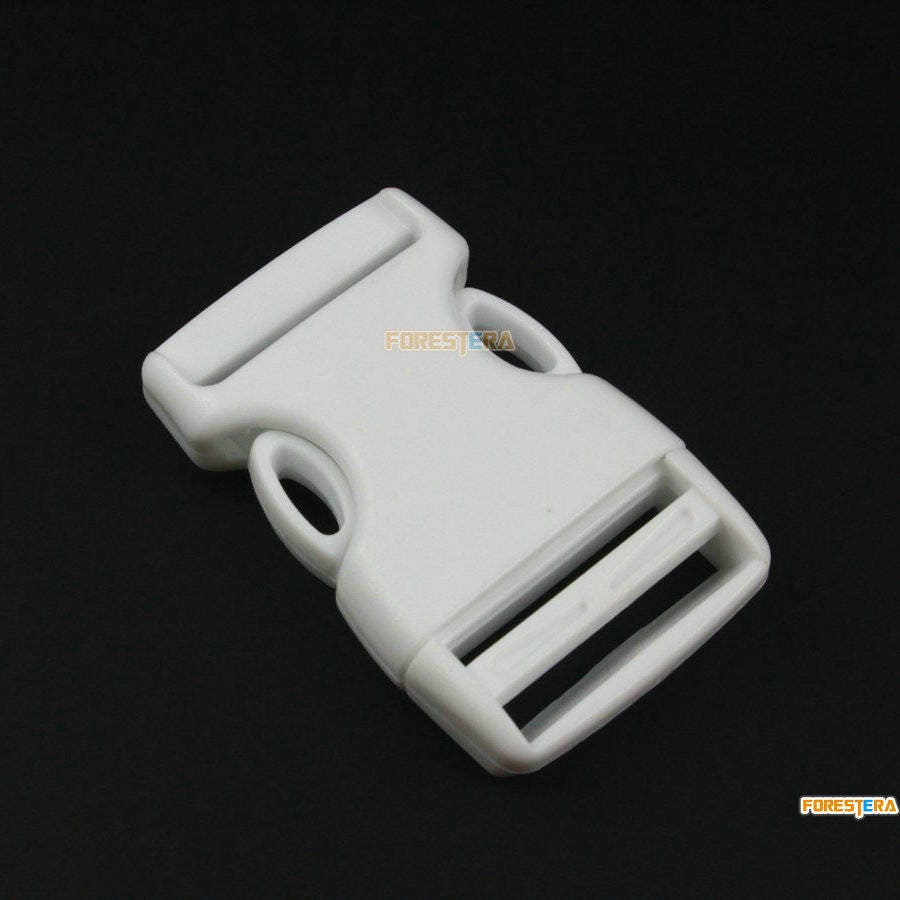 5 Pieces 25mm White Plastic Side Quick Release Buckle Clip for Etsy UK