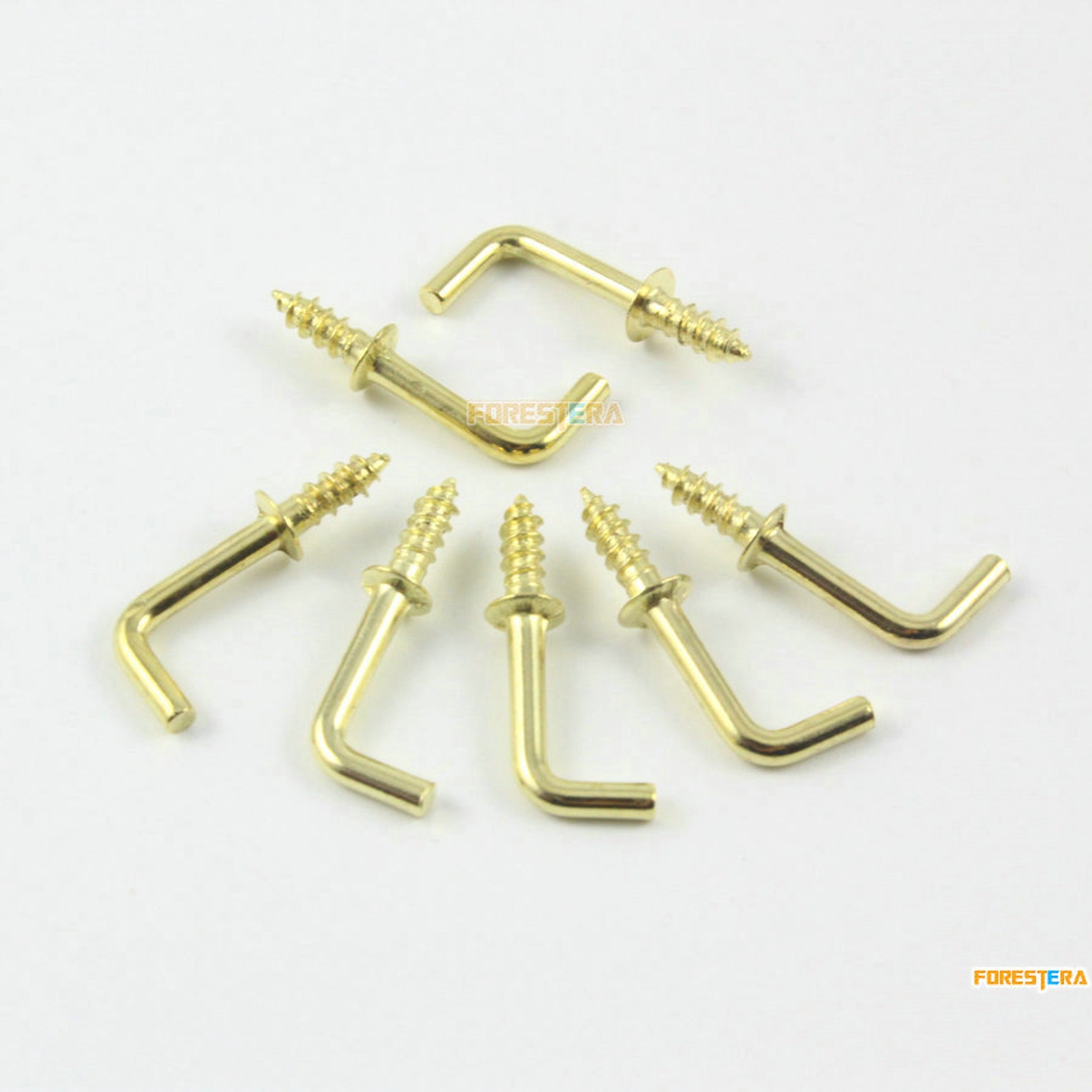 100Pcs Gold Jewelry Box Hook L Hook 17x7mm LH17X7 Etsy