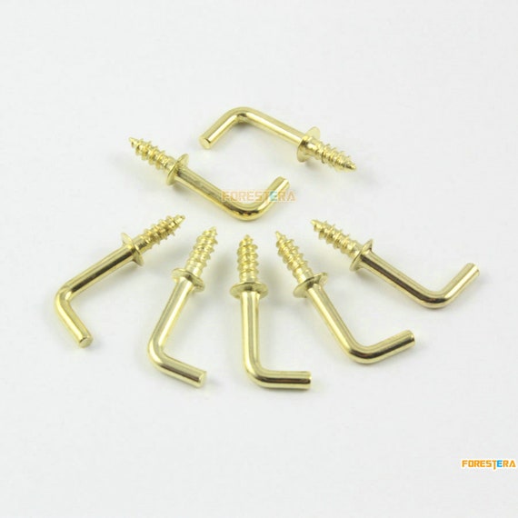 100Pcs Gold Jewelry Box Hook L Hook 17x7mm LH17X7 Etsy