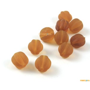 10mm Orange Agate Bead Orange Pumpkin Agate Bead for Jewelry (NGZ01)