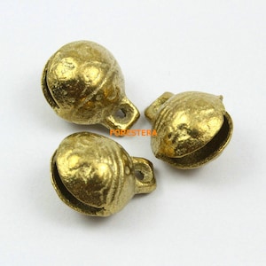 25 Stücke 16mm Messing Tiger Bell Jingle Bell Pet Bell (HTLD16)