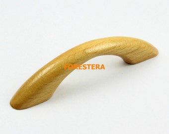 1Pcs Wood Knob Wooden Dresser Handle Drawer Knob Pull Cabinet Cupboard Handle Knob 94x22mm (WKN3)