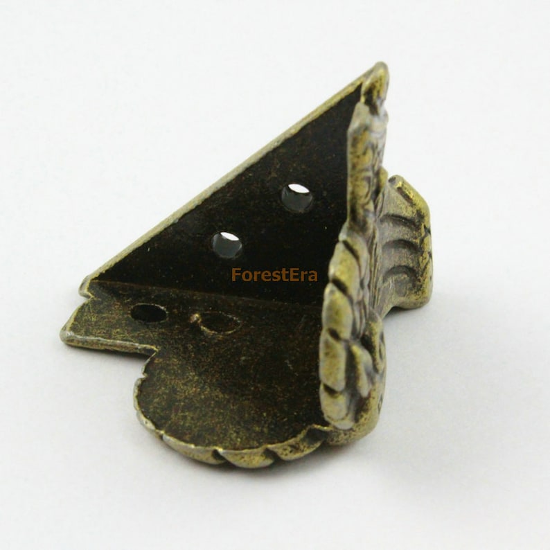 4pcs Antique Brass Jewelry Box Feet Animal Box Leg 44x36mm Etsy