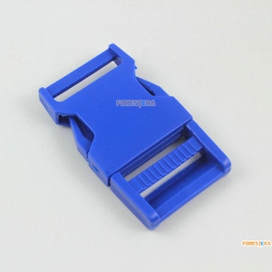 5 Pieces 25mm Dark Blue Plastic Side Quick Release Buckle Clip for Backpack Bag (SLCK25-4)