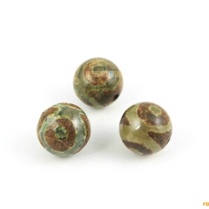 10mm Dzi Agate Bead Round Agate Bead for Jewelry (BEAD-A32-10)