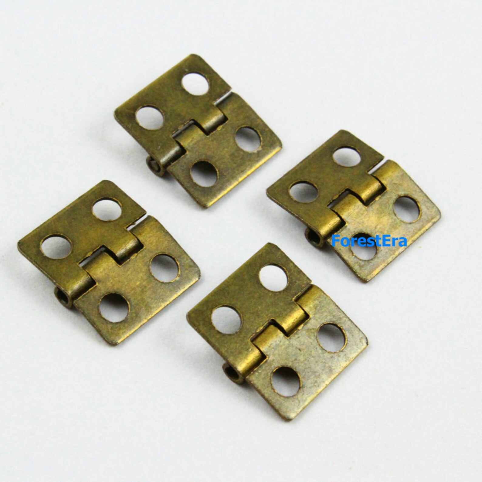 20pcs Antique Brass Hinge Small Hinge Box Hinge 13x12mm Etsy