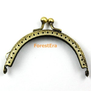 Purse Frame 8.5CM Antique Brass Bag Purse Frame Handbag Frame (KJJ1)